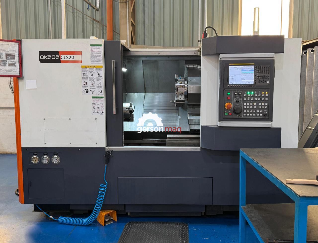 TORNO CNC OKADA CLS20 - ANO 2021 - 440 X 450 mm